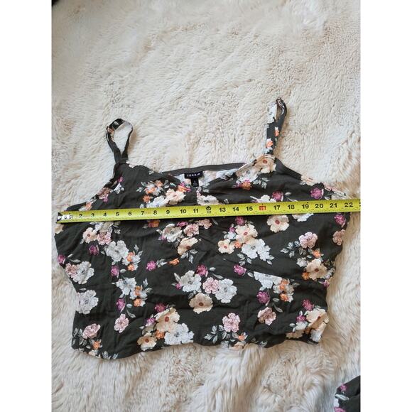 TORRID Tea Length Floral Cami Two Piece Set NWT Size 4 - Picture 10 of 10